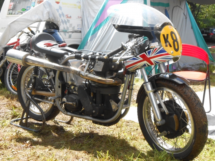 Schotten oldtimer classic races motorcycle touring europe -